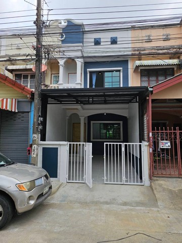 MDH6804 ขาย ทาวน์เฮ้าส์ 2 ชั้น รีโนเวทใหม่ พร้อมอยู่ หมู่บ้าน สุภาวัลย์ รามคำแหง 176 ทำเลดี ใกล้สถานีรถไฟฟ้า มีนบุรี กรุงเทพ ที่ตั้ง หมู่บ้านสุภาวัลย์ ซ.รามคำแหง176 ถ.รามคำแหง แขวงมีนบุรี เขตมีนบุรี กทม.