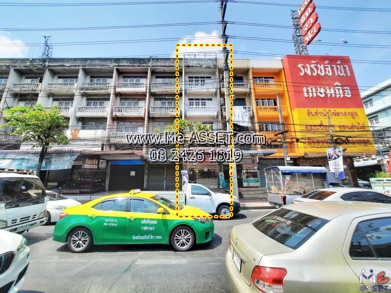 ขายและเช่า อาคารพาณิชย์ ใกล้รถไฟฟ้า หลักสอง บางหว้า ภาษีเจริญ บางแค พุทธมณฑลสาย 2 : ใกล้ รพ.เกษมราษฎร์ บางแค : 4.5 ชั้น 16 ตร.วา