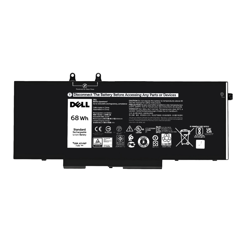 Battery Dell Inspiron 7791 2-in-1, 4-Cell 68Wh, แบตเตอรี่ Dell 4GVMP ของแท้รับประกันศูนย์ Dell Thailand ราคาไม่แพง