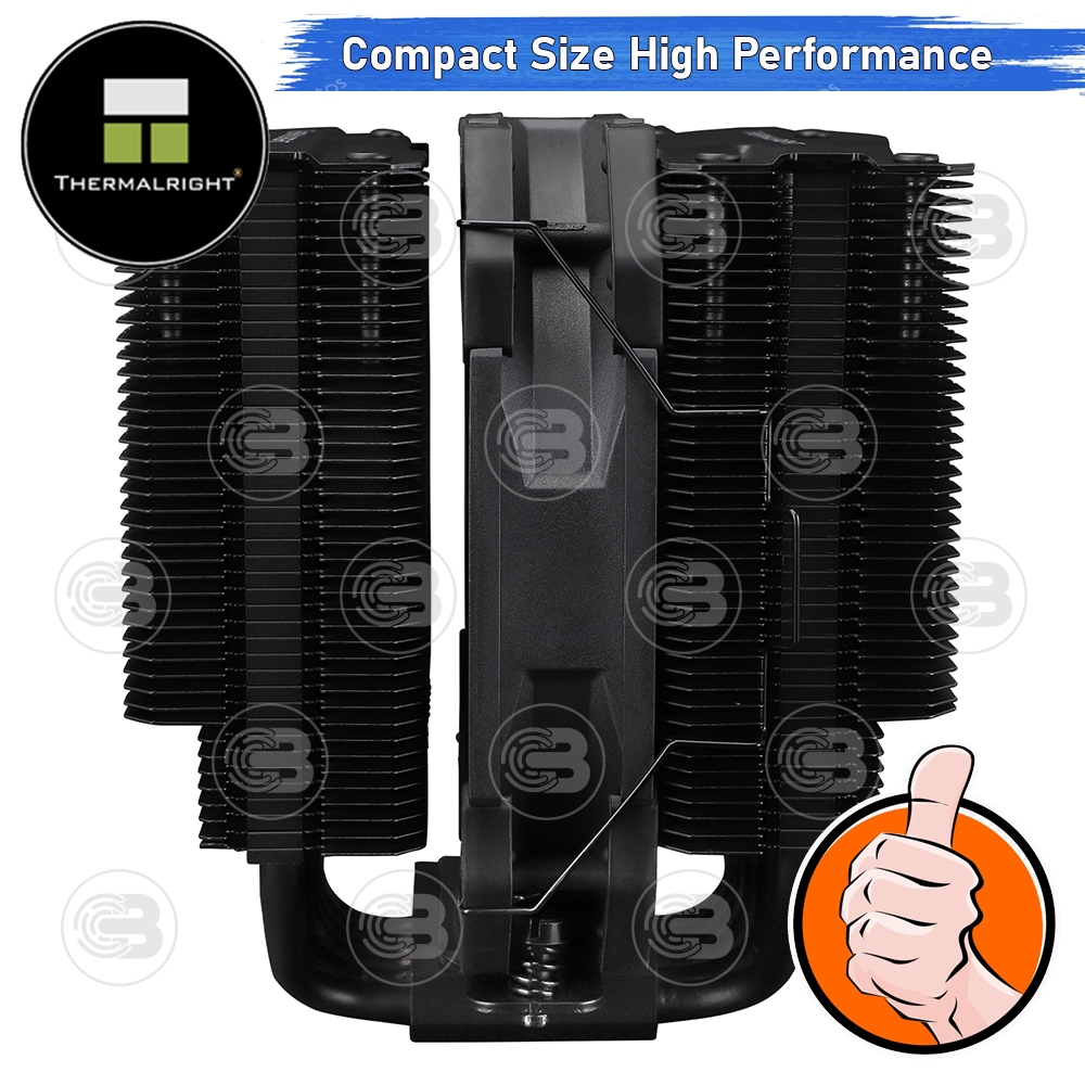 [CoolBlasterThai] Thermalright Peerless Assassin 120 MINI BLACK CPU Heat Sink (AM5/LGA1851 Ready)