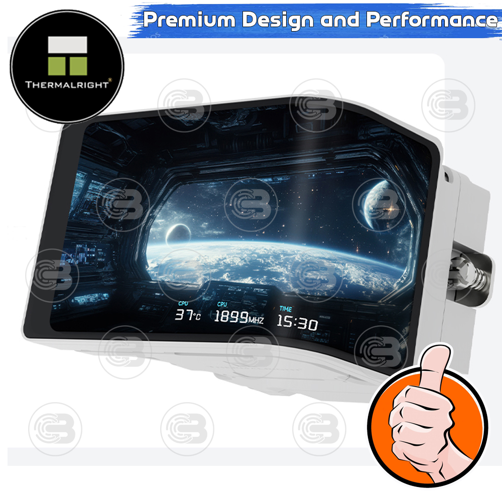 [CoolBlasterThai] Thermalright Wonder Vision 360 UB ARGB WHITE AIO Liquid CPU Cooler (AM5/LGA1851 Ready) ประกัน 6 ปี
