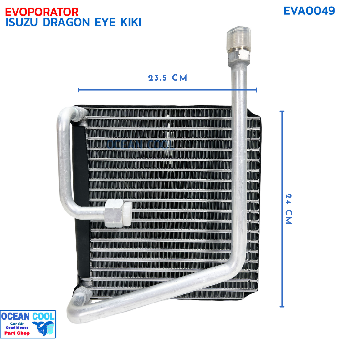 คอยล์เย็น อีซูซุ ดราก้อนอาย 1997 - 2000 EVA0049 คอม KIKI วาวล์ 1 หาง EVAPORATOR FOR ISUZU DRAGON EYE '97-'00 ตู้แอร์ คอยเย็น ดาก้อน พ.ศ.2540 ถึง 2543