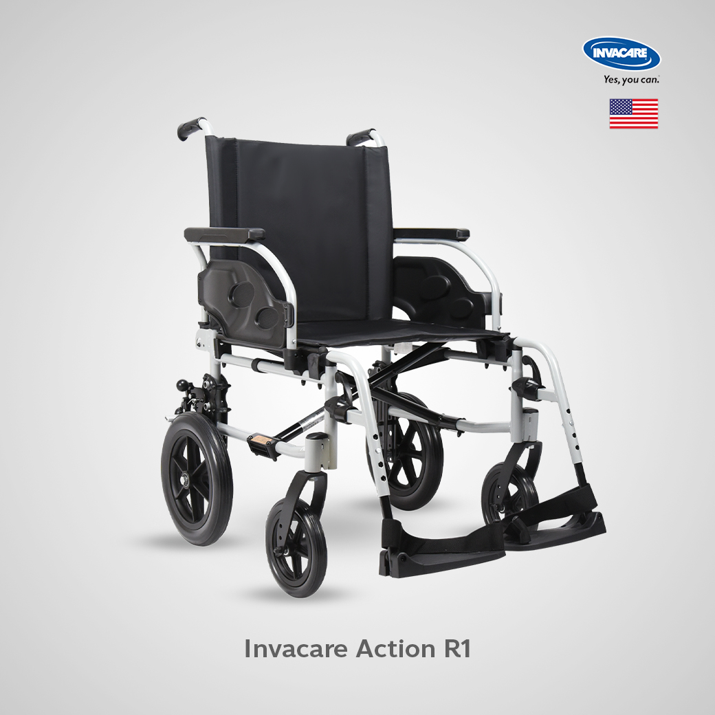 รถเข็นผู้ป่วย Invacare Action 1R รับประกัน 2 ปี
