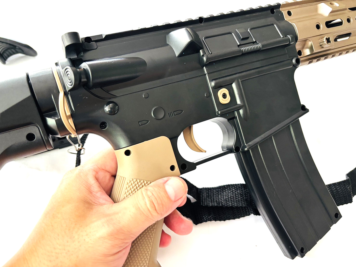 ปืนเจล ปืนเจลไฟฟ้า รุ่น AR-15 (Semi Auto&Full Auto)