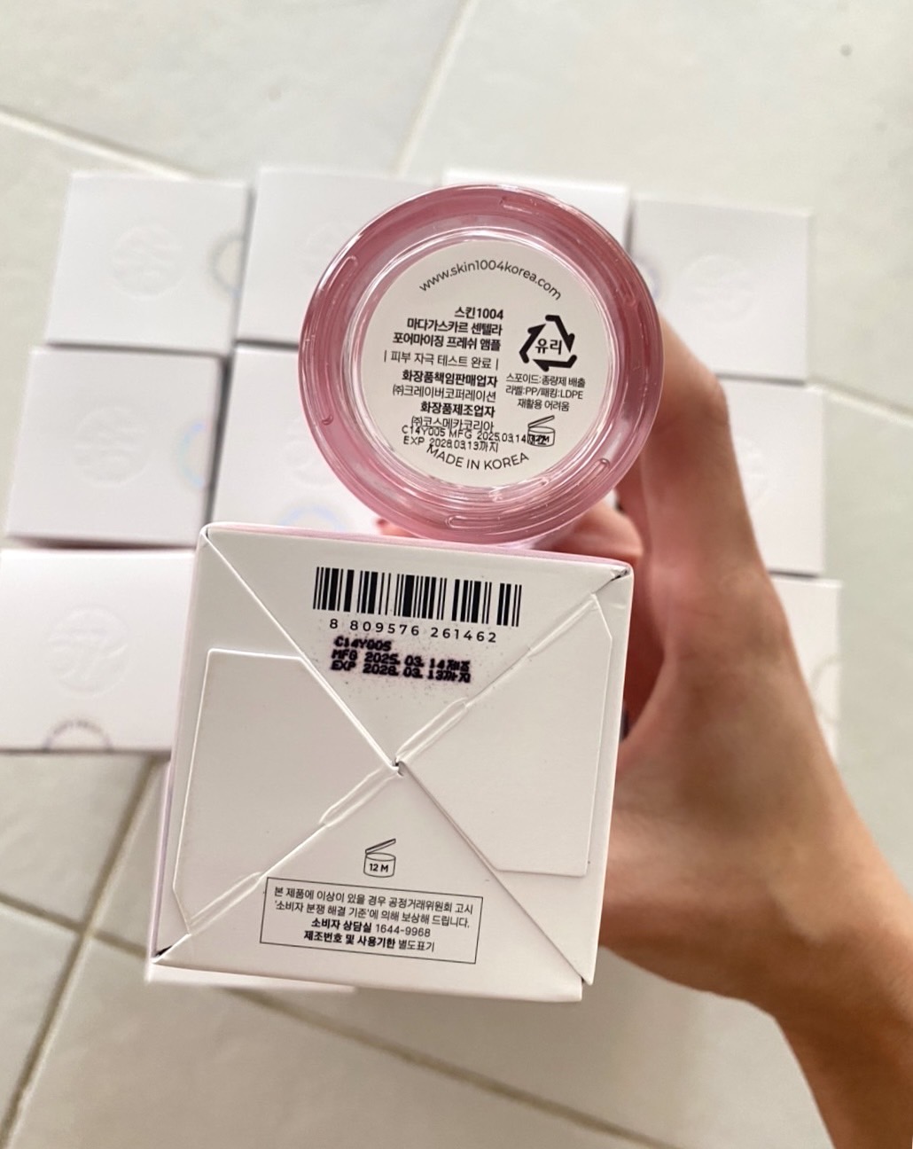 SKIN1004 Madagascar Centella Poremizing Fresh Ampoule 100ml. แอมพูลช่วยกระชับรูขุมขนให้เล็กลง