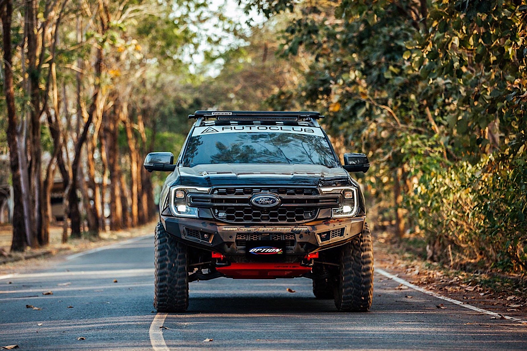 กันชนหน้า กันชนเหล็ก Option4WD รุ่น Option V.1