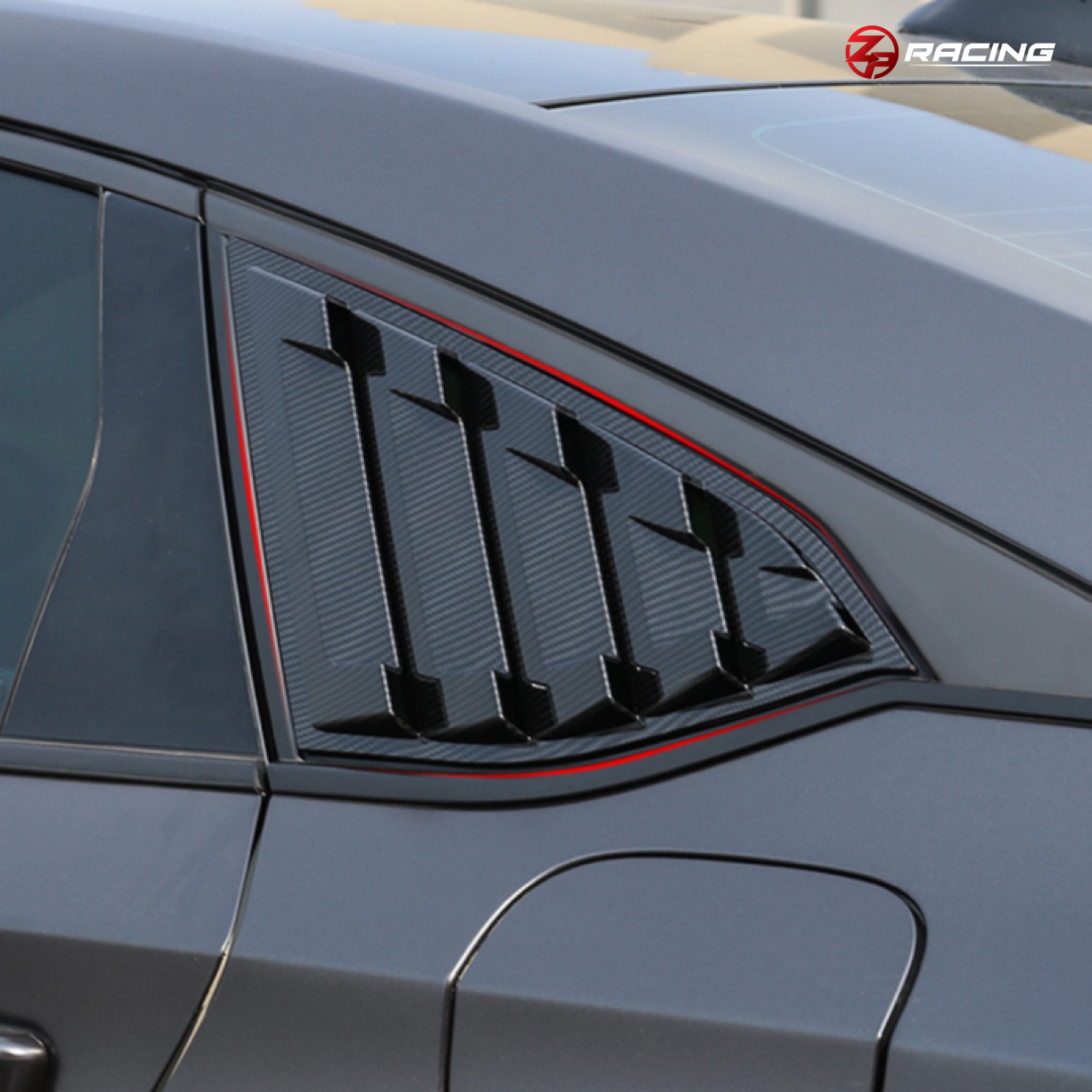 ครอบช่องกระจกประตูหลัง Honda Accord G10 Mustang Style