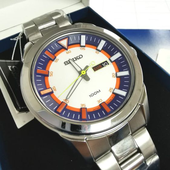 นาฬิกาข้อมือชาย สายสแตนเลส Seiko รุ่น SGGA91P1