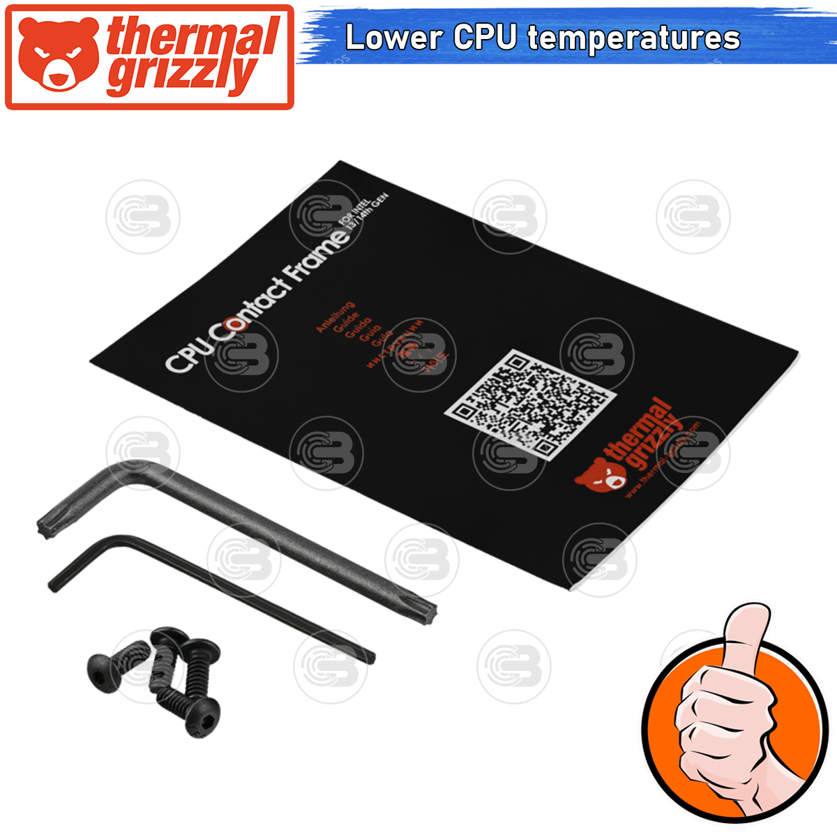 [CoolBlasterThai] Thermal Grizzly Intel LGA1700 13th/14th Generation CPU Contact Frame by der8auer
