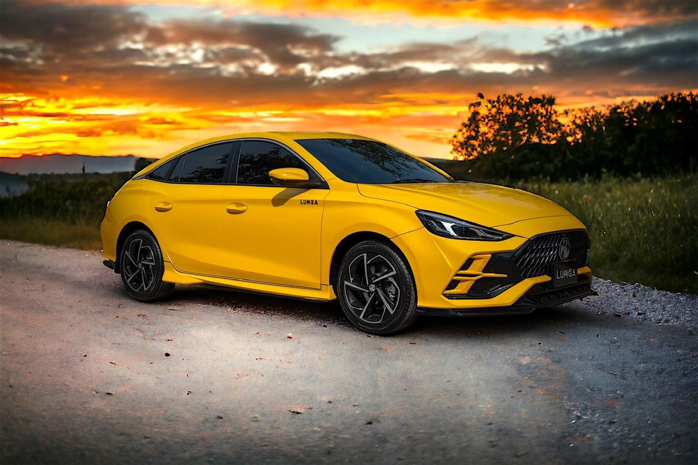 ชุดแต่ง ชุดสเกิร์ต MG5 รุ่น LUMGA