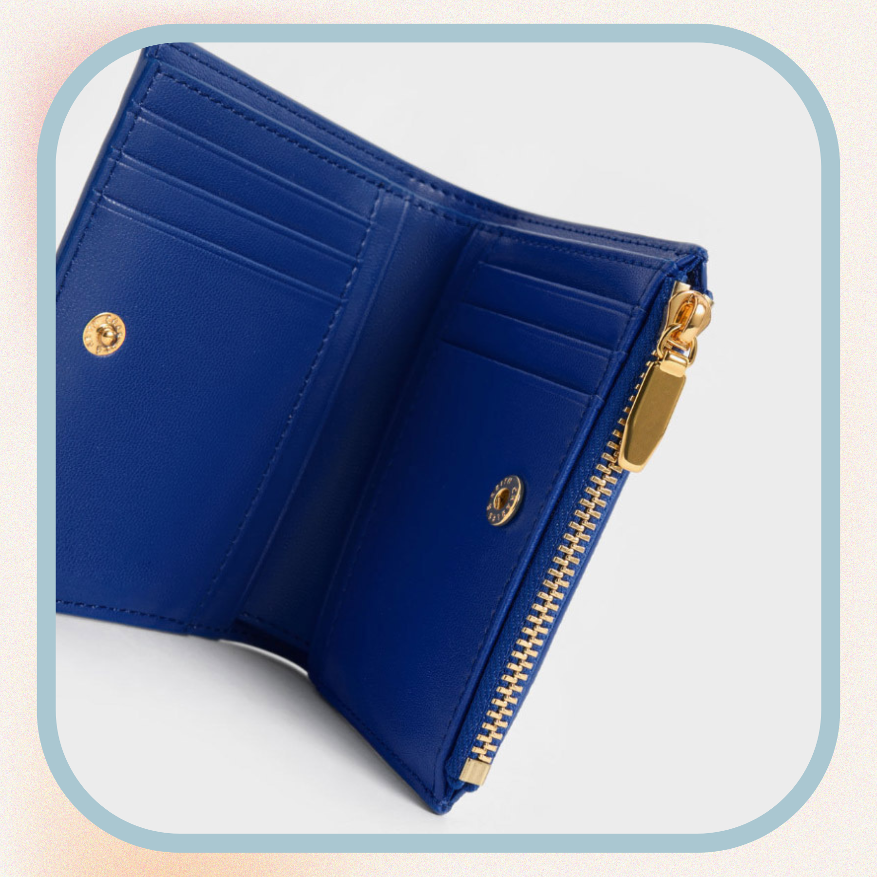 Flip Wallet Blue