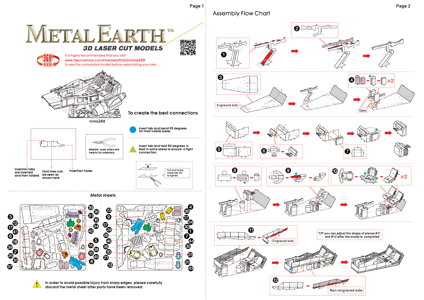 Light Infantry Utility Vehicle Model - Star Wars โมเดลโลหะ DIY