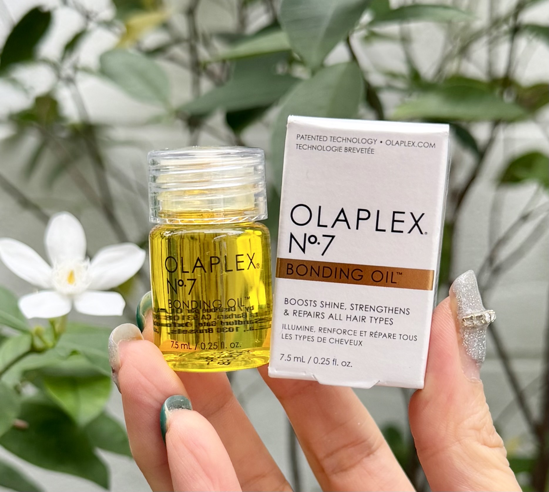 Olaplex No.7 Bonding Oil 7.5ml (ไซซ์ทดลอง) ออยล์บำรุงผม (1ขวด)
