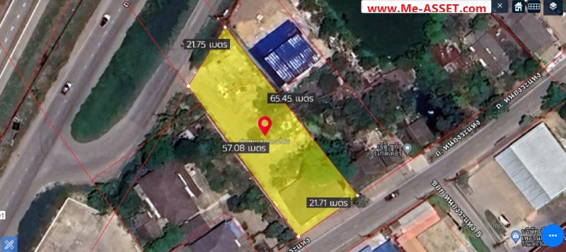 ขายที่ดินถมแล้ว พร้อมสิ่งปลูกสร้าง ติดถนน 2 ด้าน ย่าน หนองระแหง วัชรพล คลองสามวา หทัยราษฎร์ : ใกล้เลียบด่วนกาญจนาภิเษก-ทางด่วนจตุโชติ : 346 ตร.วา