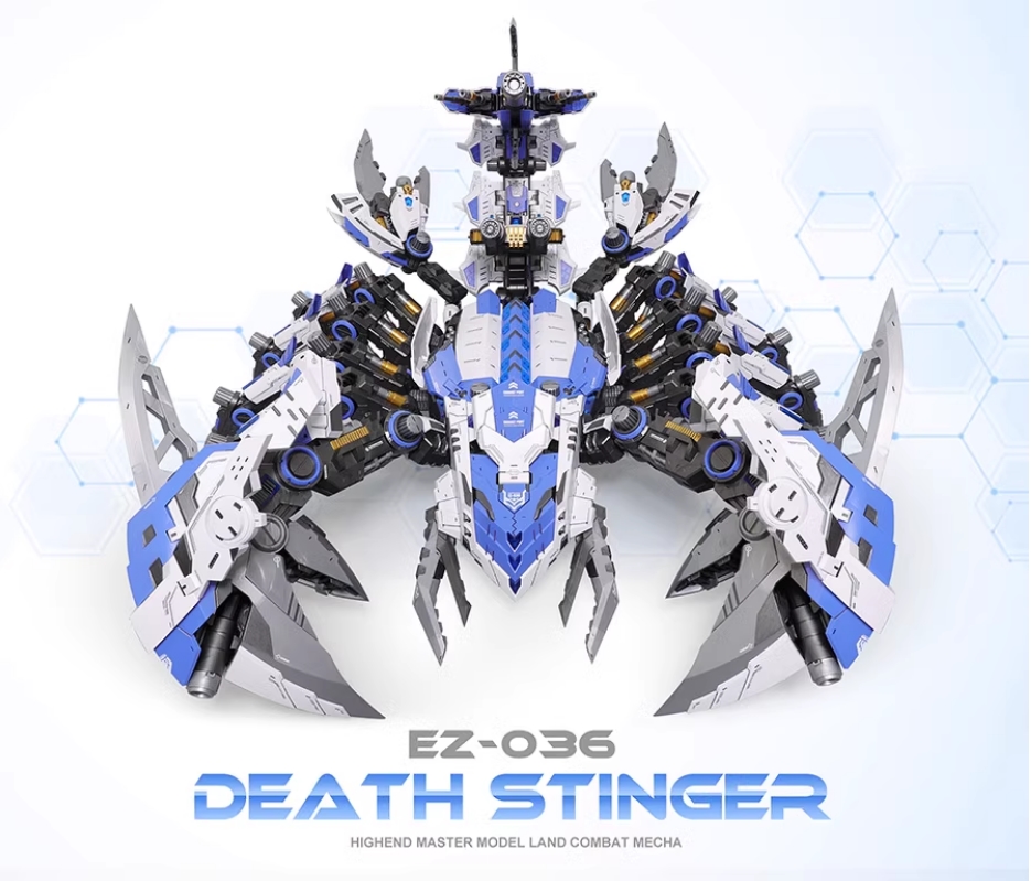 1/50 EZ-036 Death Stinger - Blue Ver. [ZA Model]