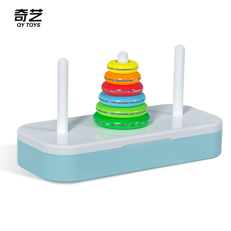 หอคอยฮานอยพลาสติก QY Rainbow Tower of Hanoi