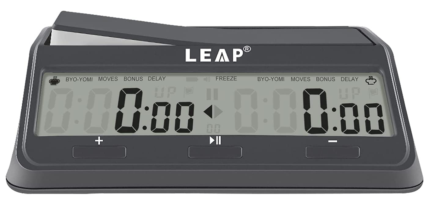นาฬิกาจับเวลาหมากรุกแบบดิจิตอล Leap Digital Clock PQ9921