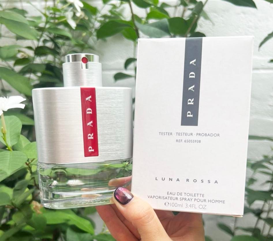 Prada Luna Rossa Eau De Toilette 100ml. น้ำหอมกล่องเทสเตอร์ ของแท้