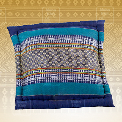 หมอนอิงแบบหักขอบเล็ก 38x38 Cm, Thai Leaning Cushions Khit Pillow Small 38x38Cm Kapok100%