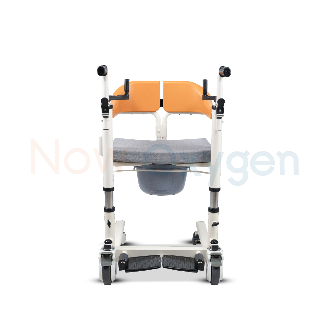 รถเข็นเคลื่อนย้ายแบบแมนนวล มือหมุนด้านบนใช้งานง่าย รับประกัน 2 ปี