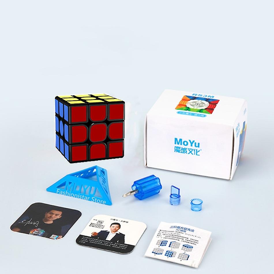 รูบิค รุ่นมาตรฐาน 3x3 Rubik Moyu RS3M 2020 (แม่เหล็ก)
