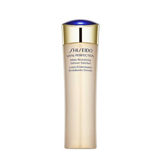SHISEIDO Vital Perfection White Revitalizing Softener Enriched 75ml. โลชั่นสูตรน้ำ