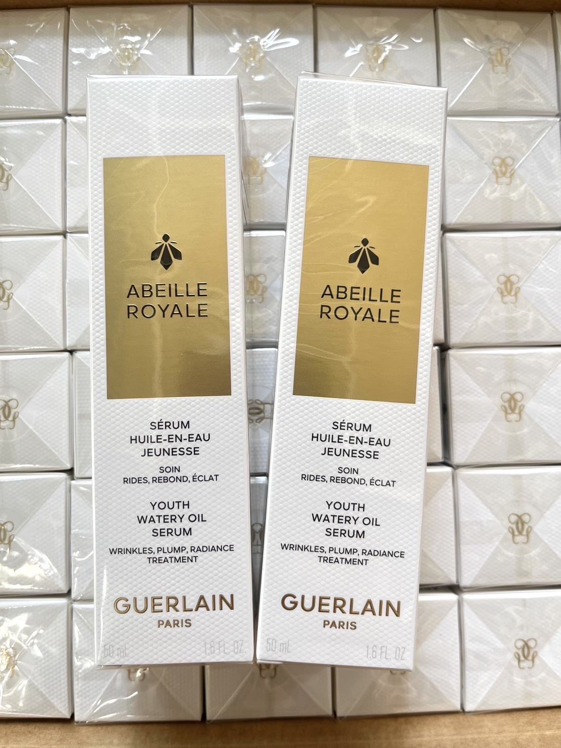แพ็คเก็จใหม่! Guerlain Abeille Royale Youth Watery Oil 50ml. ป้ายไทย ของแท้รับประกัน (1กล่อง)
