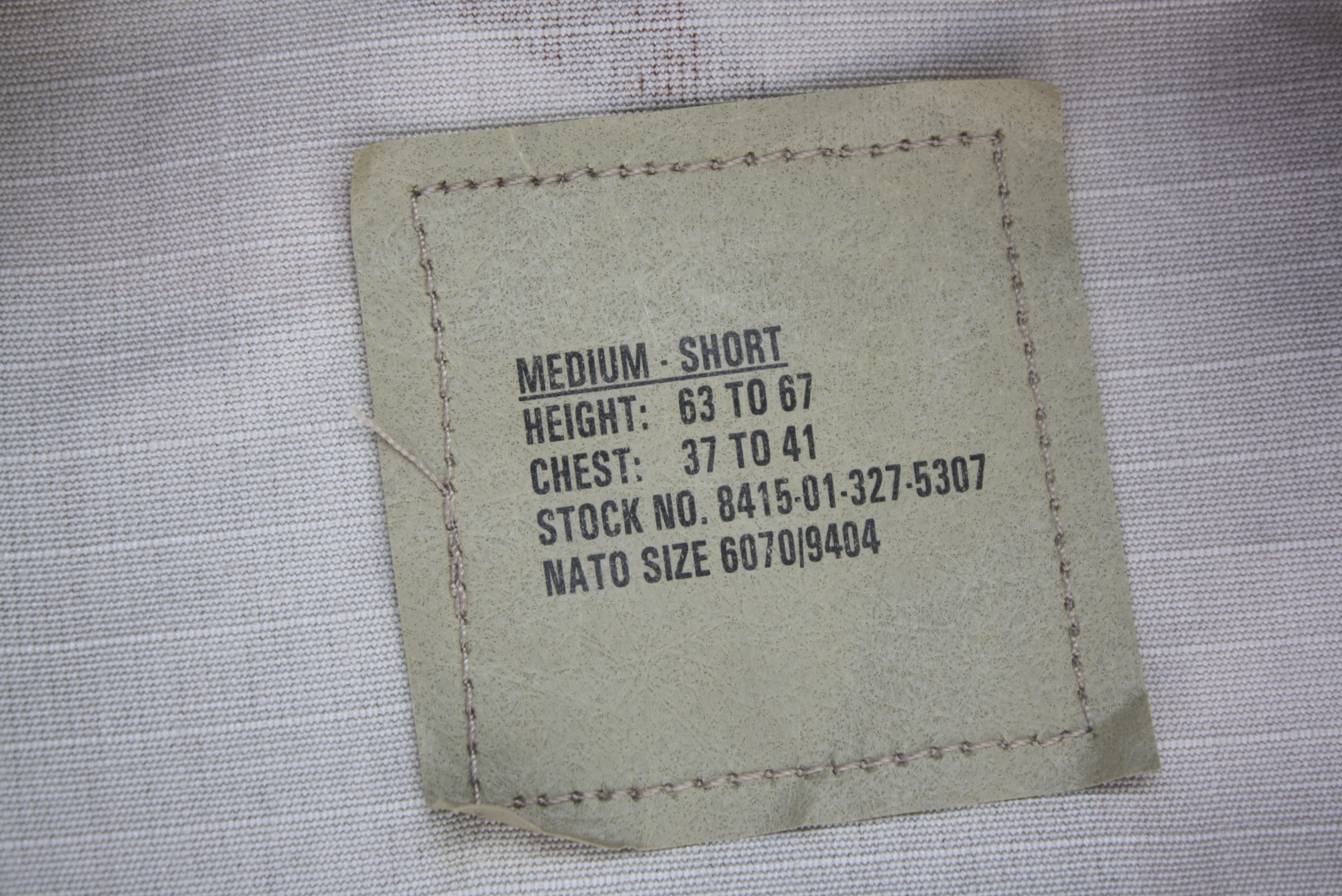 เสื้อทหารสหรัฐ ลายพรางสามสี Medium Short