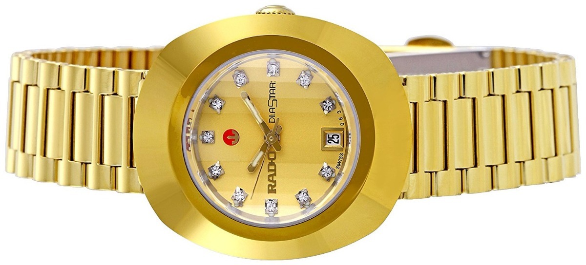RADO นาฬิกาข้อมือสุภาพสตรี สายสแตนเลส รุ่น R12416633 - สีทอง
