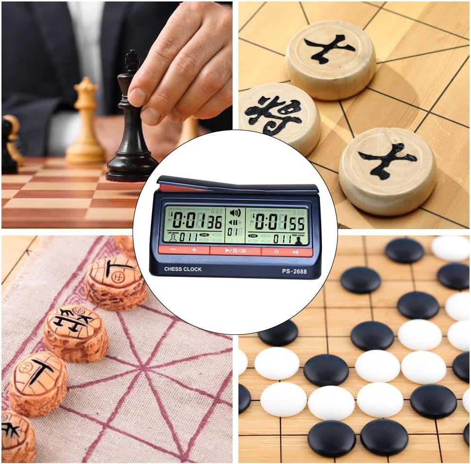 นาฬิกาจับเวลาหมากรุกแบบดิจิตอล Pursun Digital Clock PS-2688