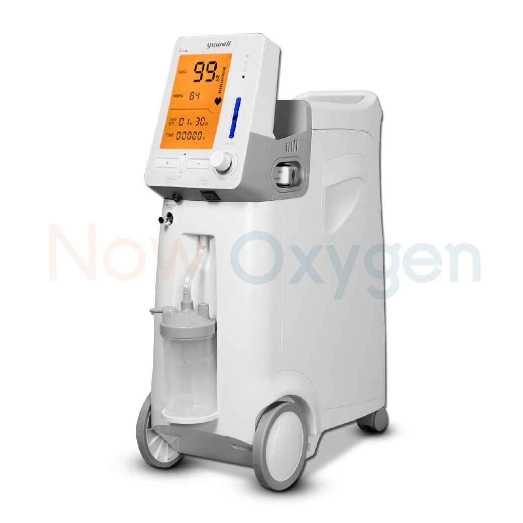 รุ่น 3 in 1 เครื่องผลิตออกซิเจน ขนาด 5 ลิตร Yuwell รุ่น 9F-5AW ประกันศูนย์ไทย 3 ปี