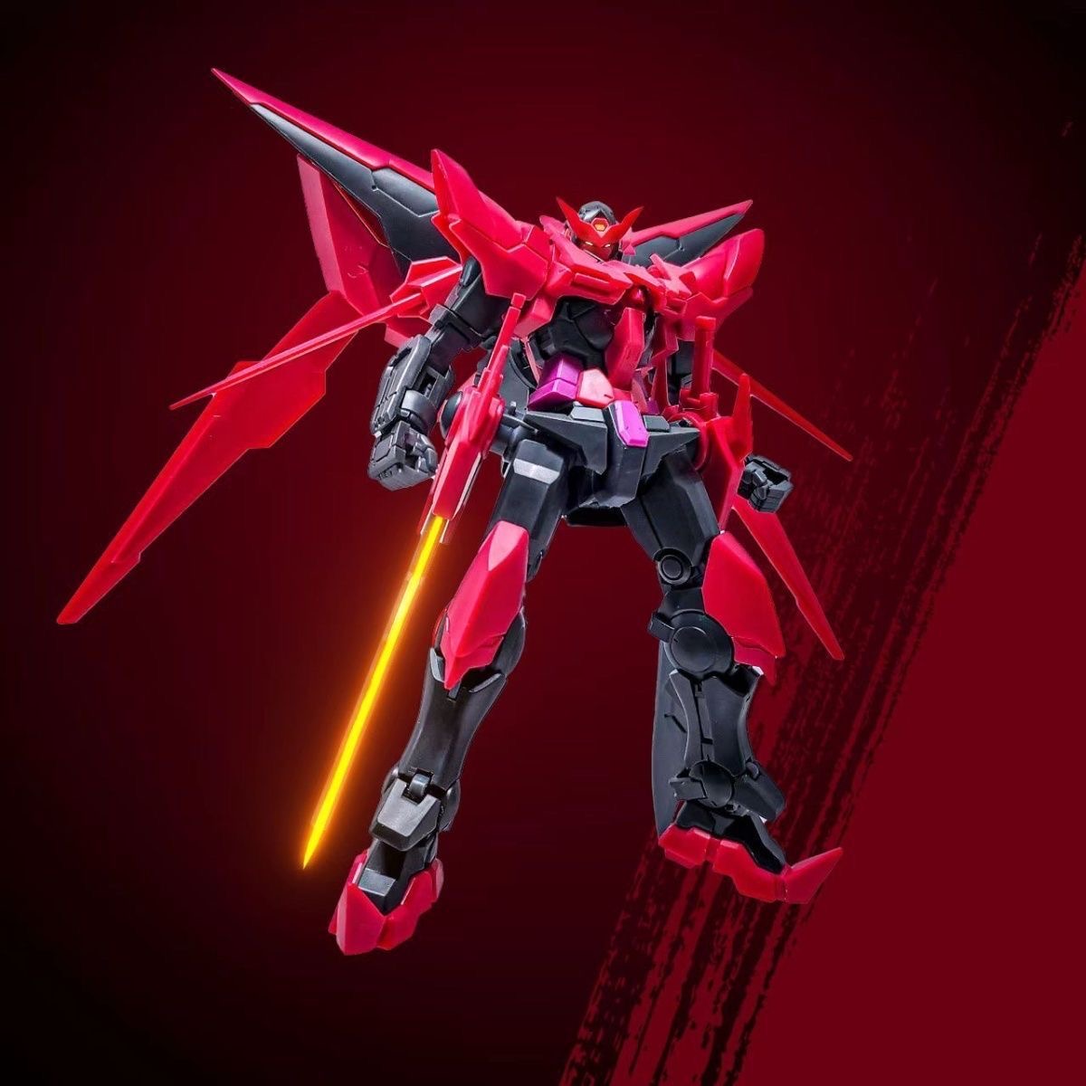 HG Exia Dark Matter Model 1/144 Mecha (with deluxe stand)