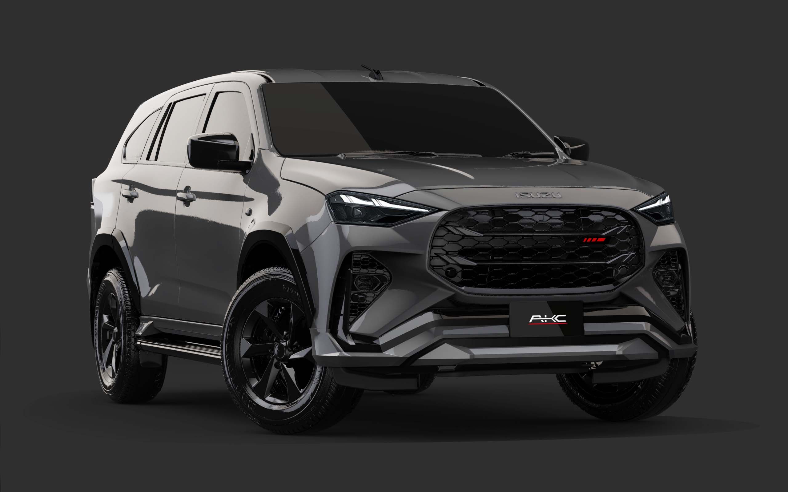 ชุดแต่ง ชุดสเกิร์ต Isuzu MU-X 2025 รุ่น AKC