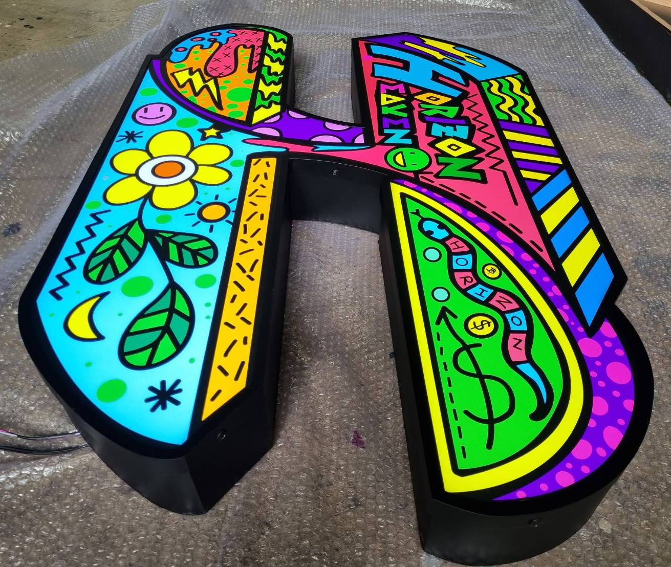 #ป้ายกล่องไฟไดคัท #ป้ายกล่องไฟออกหน้า