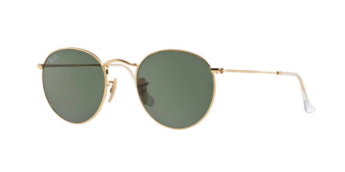 RayBan RB3447 001 Round Metal