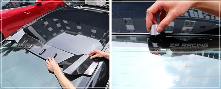 แก๊ปหลัง บังแดดกระจกหลัง Type R CIVIC FC