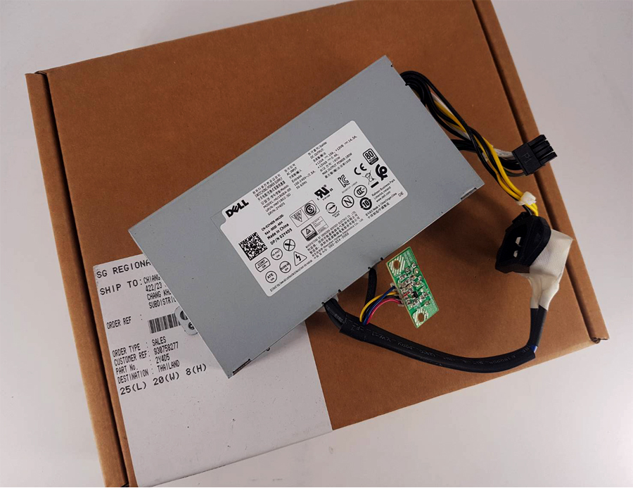 Power Suppy Dell Optiplex 3030 All-In-One - 180W, เพาเวอร์ ซัพพลาย Dell AIO 2Y4D5 ของแท้รับประกันศูนย์ Dell Thailand On-site Service