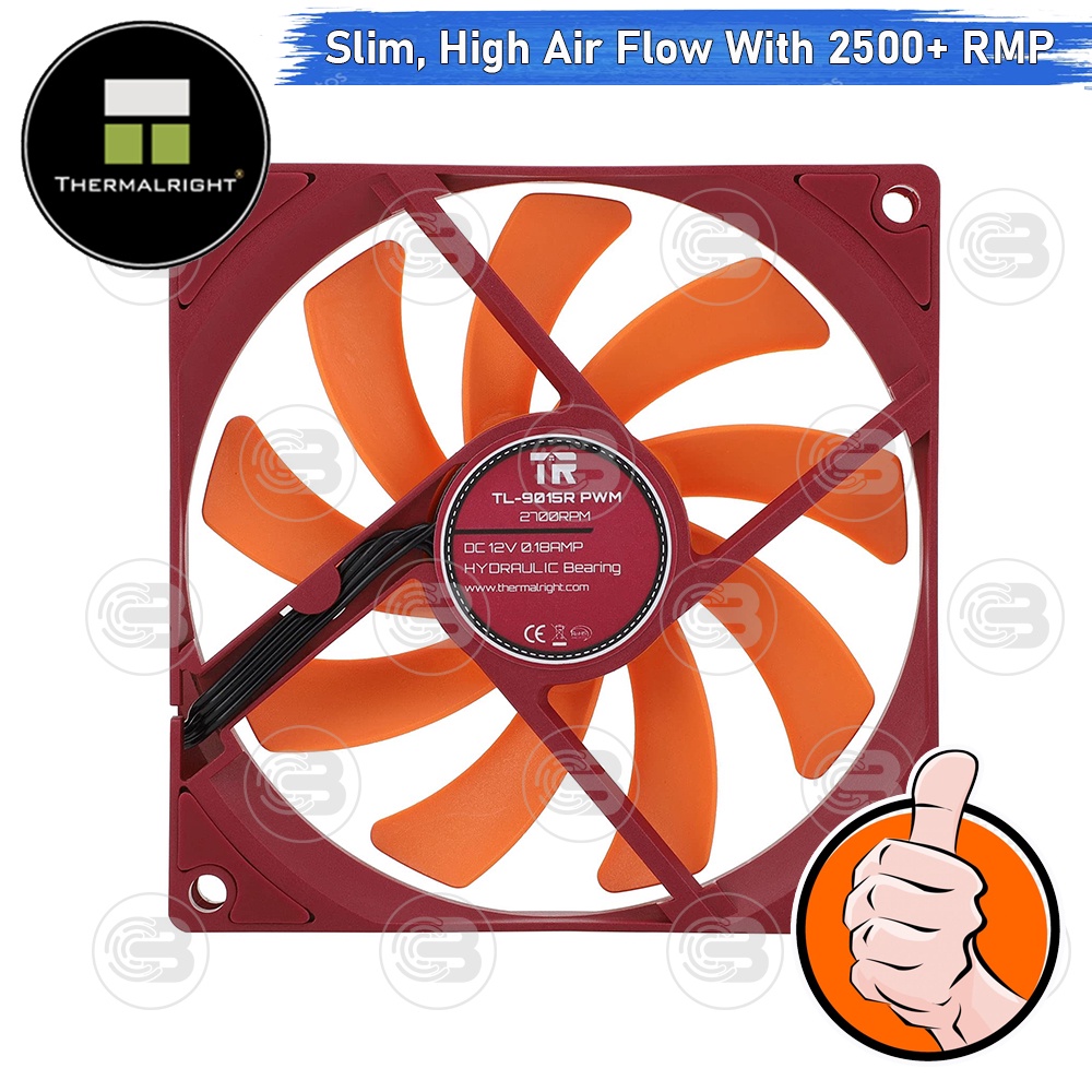 [CoolBlasterThai] Thermalright TL-9015R Slim Fan Case 2500+ RMP (size 92 mm.) ประกัน 3 ปี
