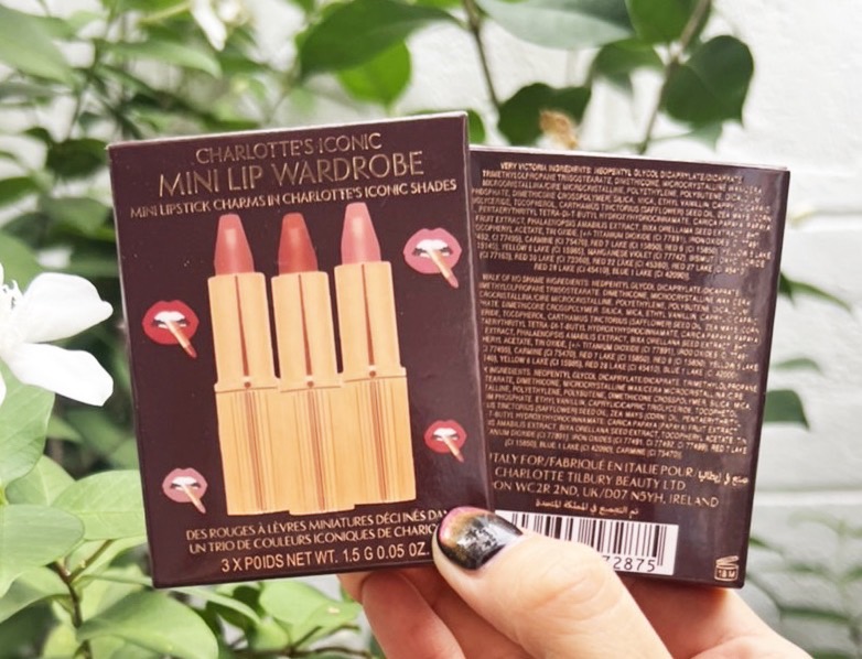 ลิปสติก เซต 3 ชิ้น Charlotte Tilbury Mini Lip Set Trio ขนาดเล็ก