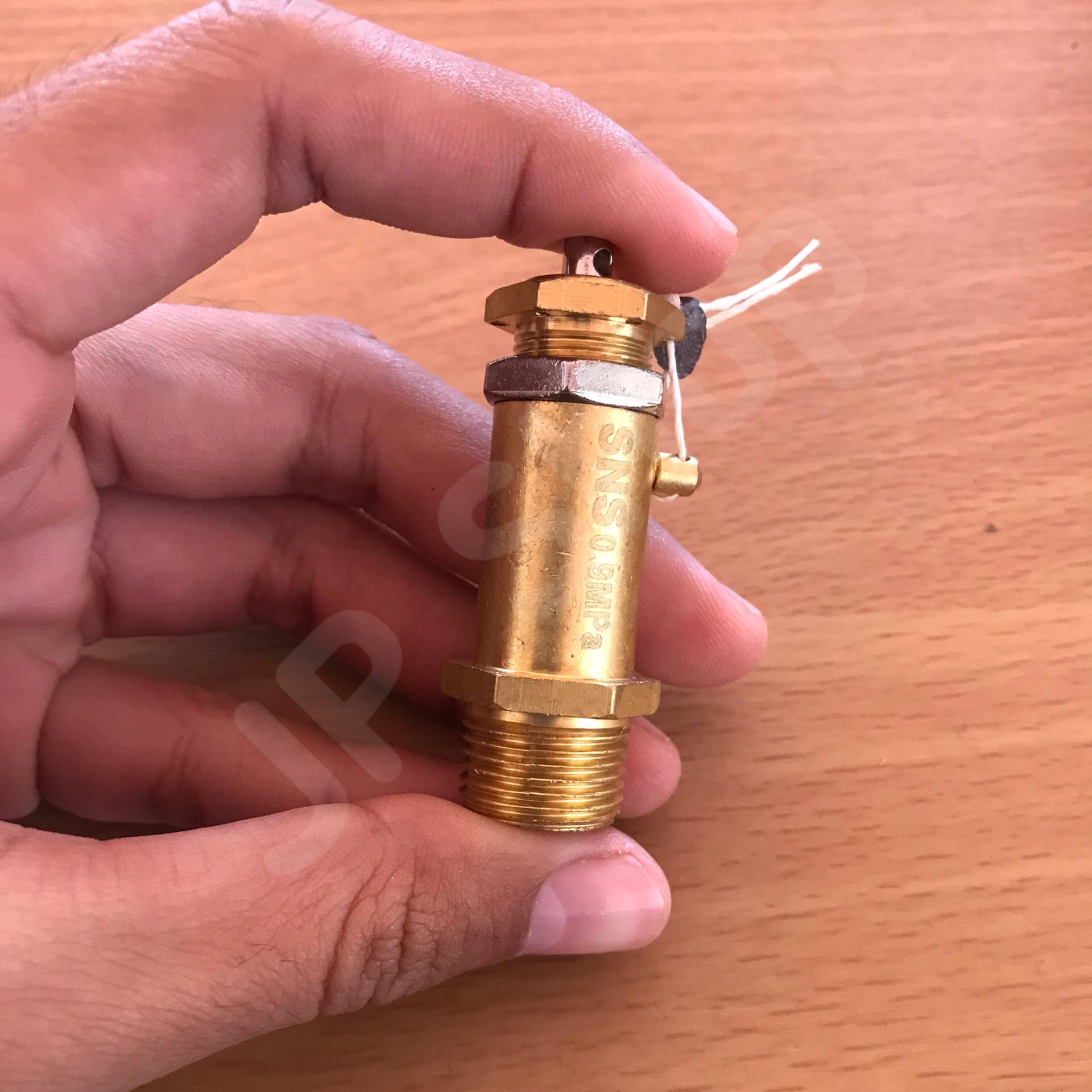 เซฟตี้วาล์ว โปโลลม ปั๊มลม เกลียวนอกNPT 3 หุน BV-3 ทองเหลือง ตัดรอบส่งทุกๆชั่วโมง #1024