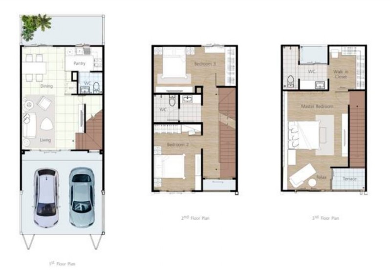 ขายทาวน์โฮม ย่าน มีนบุรี พระยาสุเรนทร์ บางชัน คลองสามวา : ม.ซิกเนเจอร์ รามอินทรา109 Sixnature Ramintra 109 : 3 ชั้น 22.5 ตร.วา