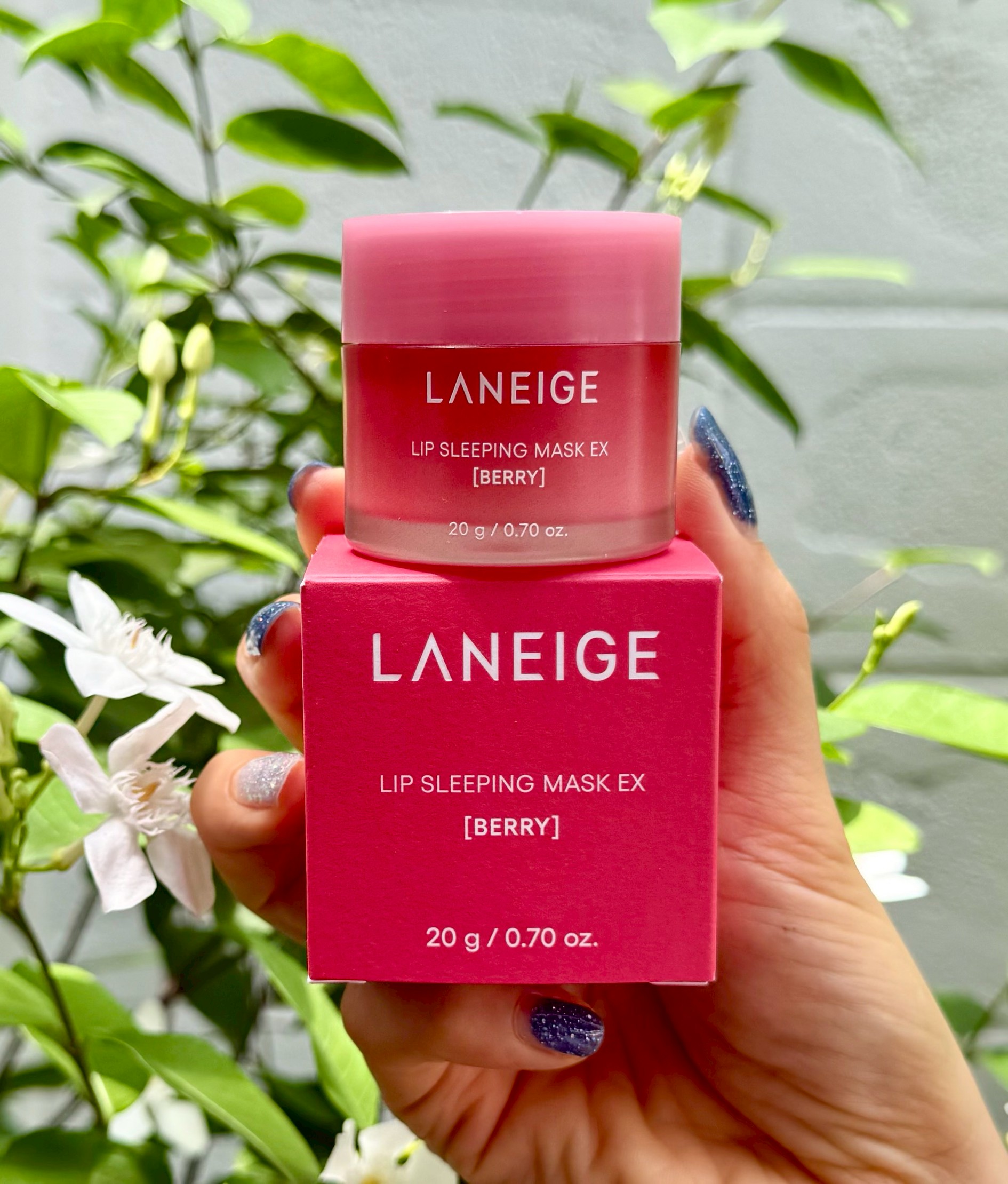 Laneige Lip Sleeping Mask with Lip Brush 20g. มาส์กบำรุงริมฝีปาก ของแท้