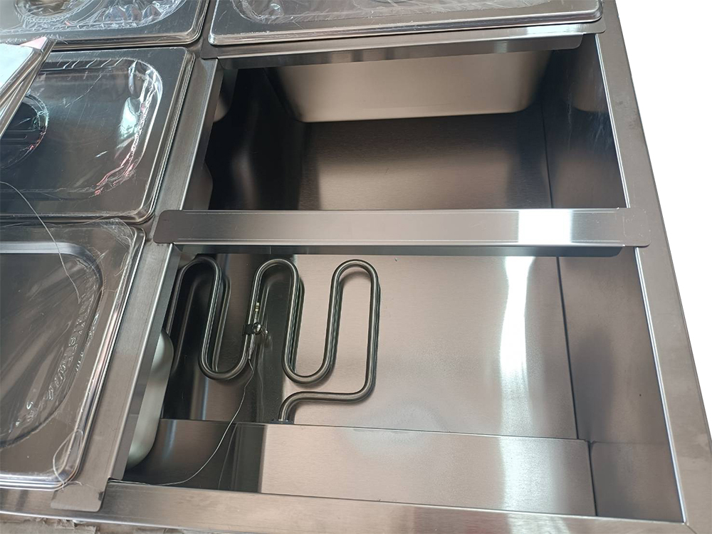 เตาอุ่นไฟฟ้าสแตนเลส 6 ถาด รุ่น : EH-6