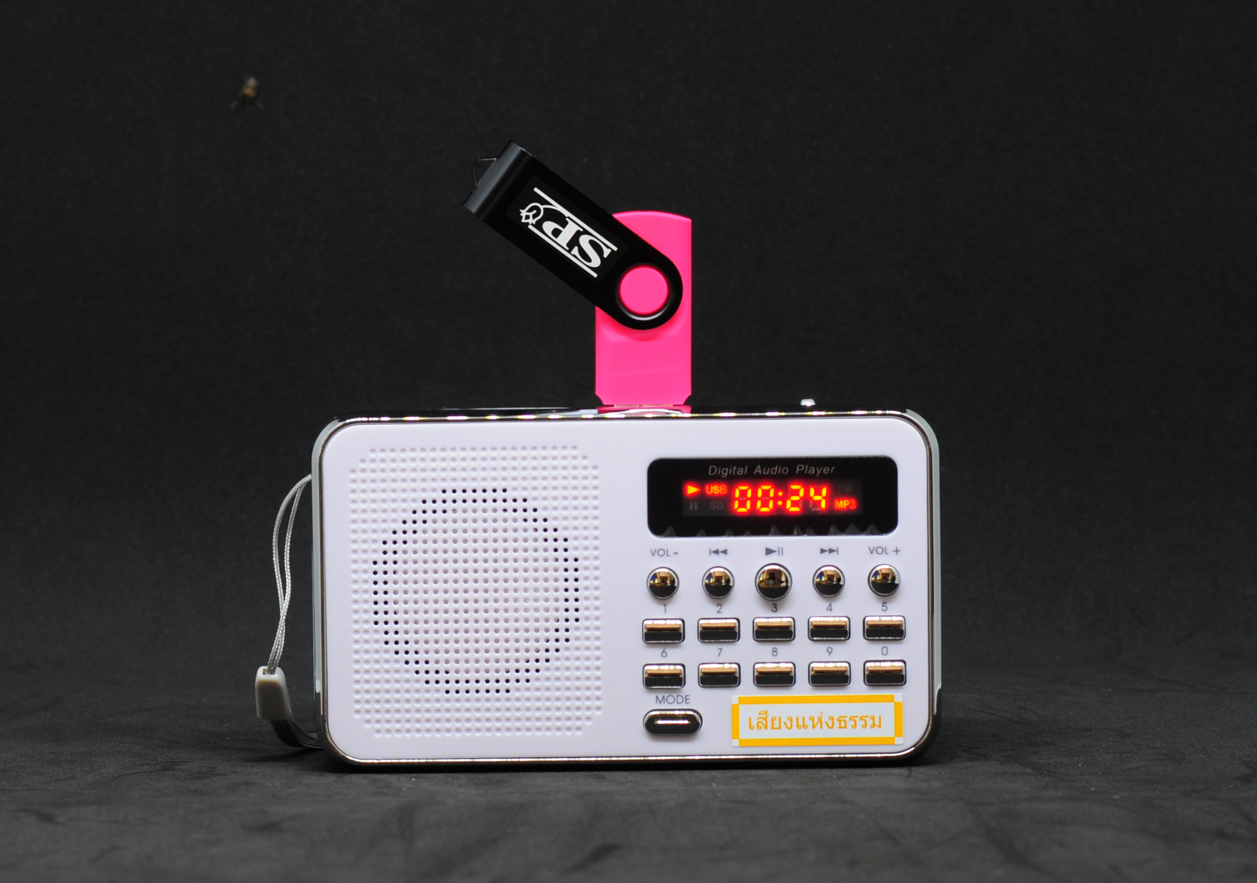 mp3 บทเทศนาธรรม หลวงพ่อจรัญ ฐิตธัมโม ชุด2 USB Flash Drive