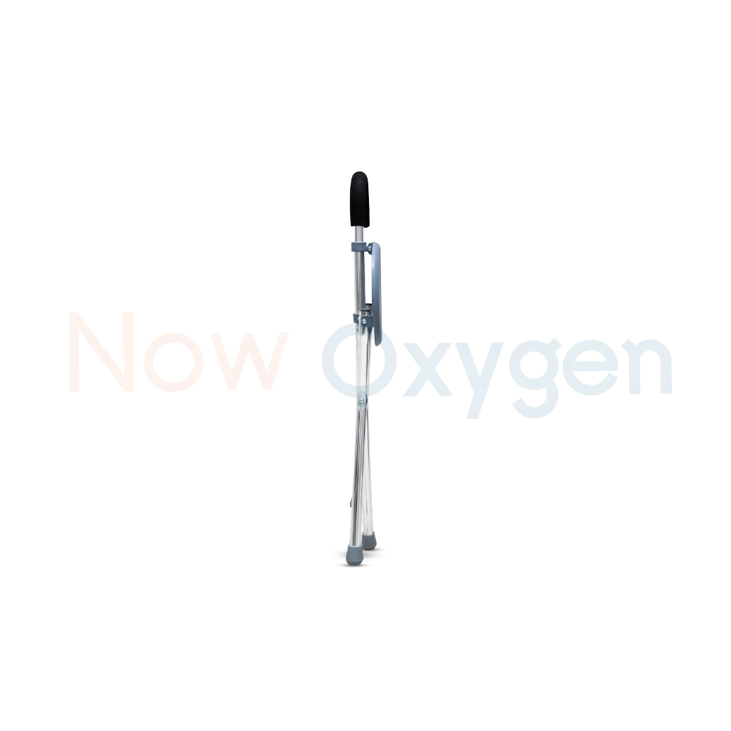ไม้เท้าเก้าอี้อลูมิเนียม พับได้ นั่งได้ (Aluminium Crutch Chair )