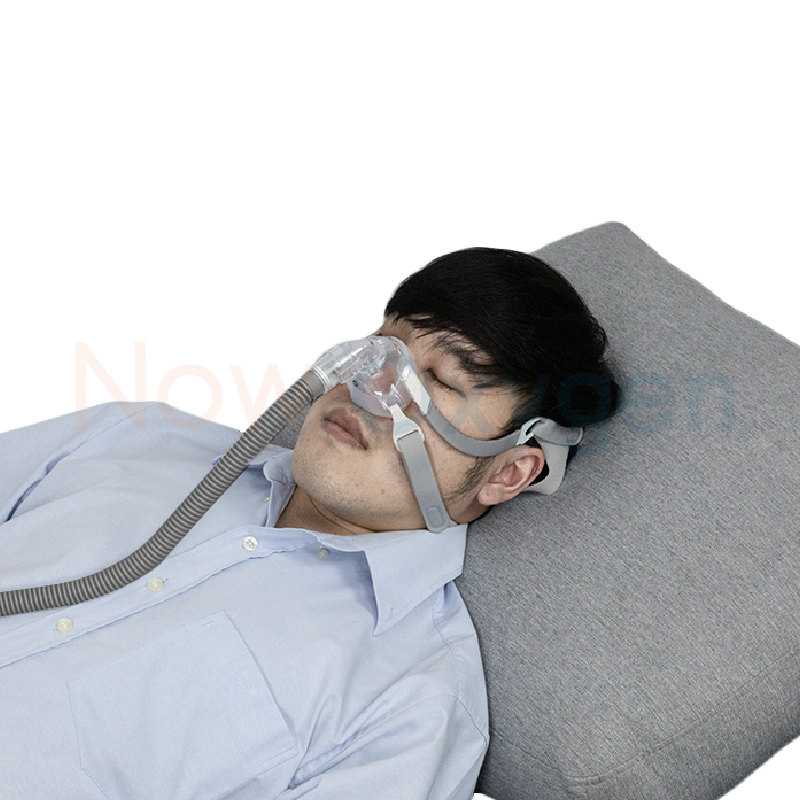 หน้ากากชนิดครอบจมูกสำหรับเครื่อง CPAP Bipap แบบไม่มีที่คาดศรีษะ (Yuwell Nasal Mask YN-03) มีขนาด S M L