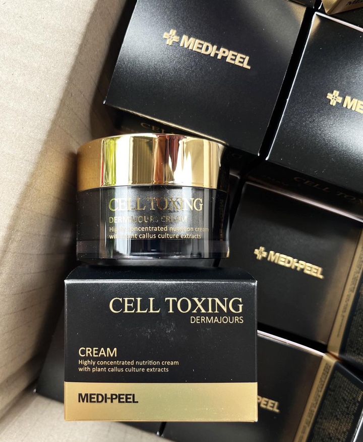 Medi-Peel Cell Toxing Dermajours Cream 50g. ครีมต่อต้านริ้วรอยด้วยสเต็มเซลล์