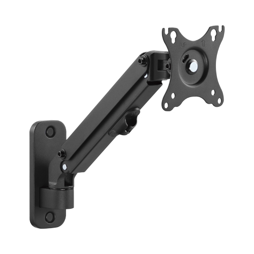 SMA-111 All Motion ขาแขวน, ขายึดผนัง สำหรับจอคอมขนาด 17"-27" Basic wall mounted Spring-Assisted Monitor Arm,VESA 75x75mm./100x100mm.,weight capacity 2-7 Kg.
