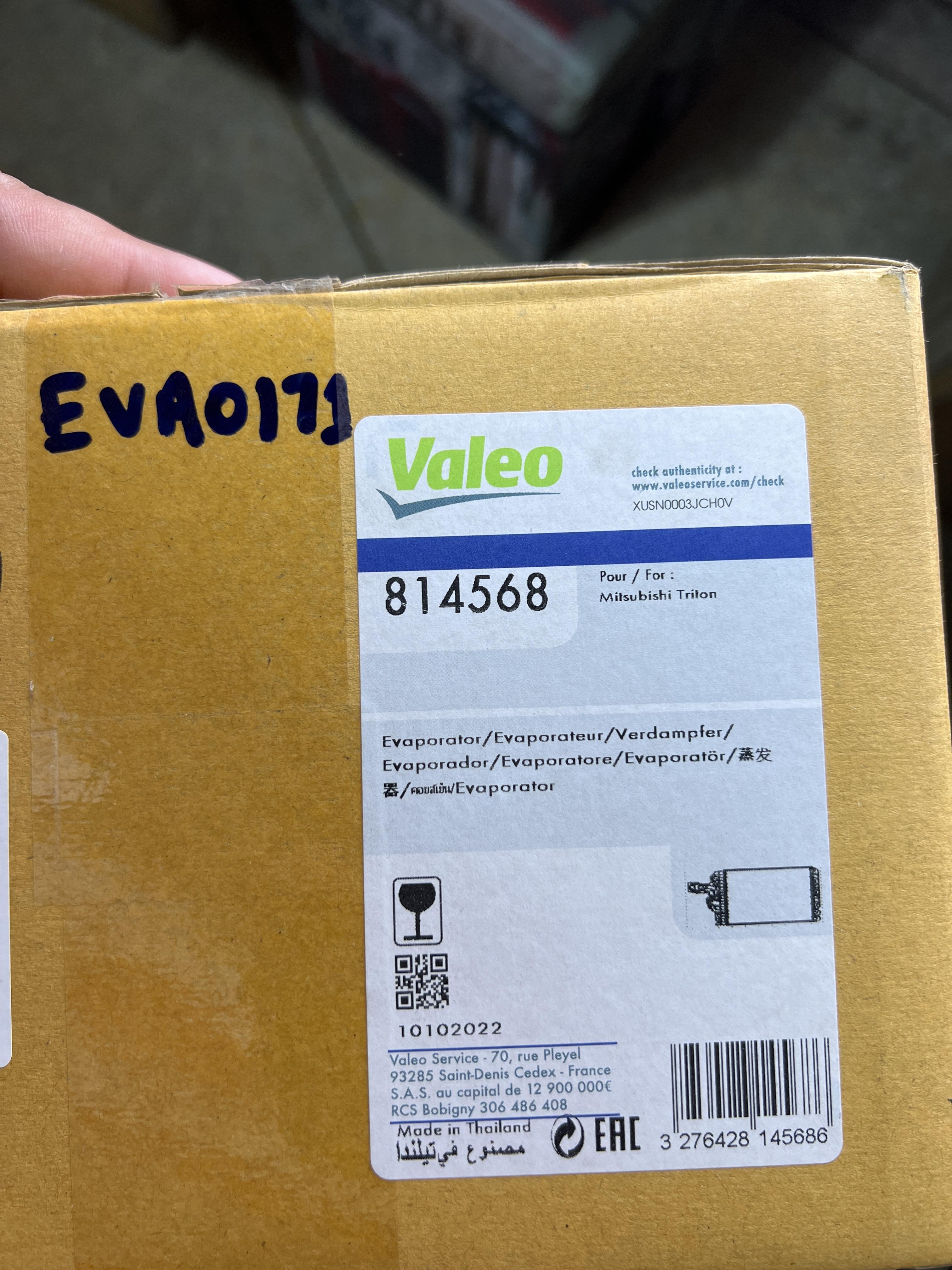 คอยล์เย็น ซีวิค FC ('16) GEN10 VALEO 814979 EVA0223