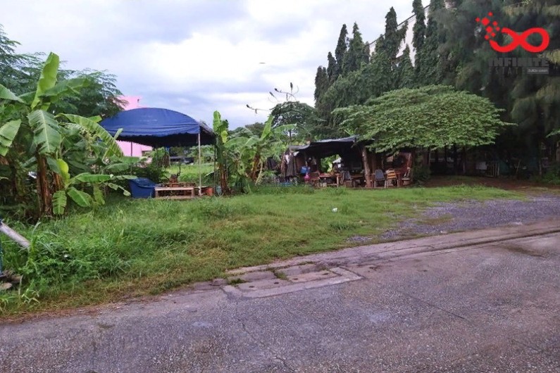 ขายที่ดินถมแล้ว ถ.รามอินทรา 107 แยก 1 แขวงคันนายาว เขตคันนายาว กรุงเทพ ใกล้รถไฟฟ้า สายสีชมพู / พื้นที่ 229 ตารางวา